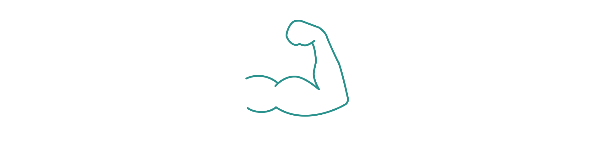 Flexed arm icon
