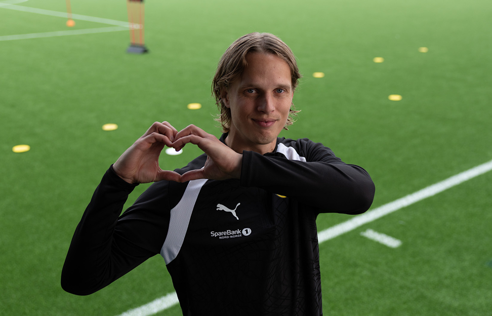 Portrettbilde: Ulrik Saltnes - Bodø/Glimt